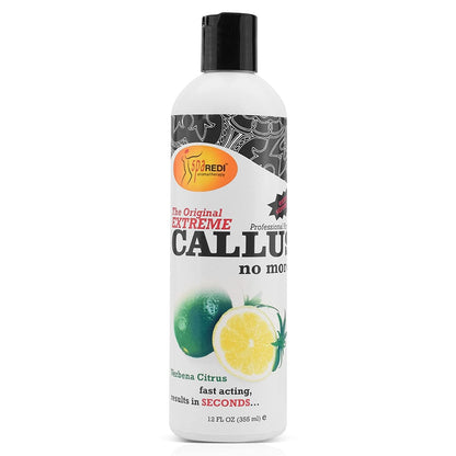 SPA REDI - Callus Remover for Feet Gel - Professional Pedicure Foot Care - Removes Toughest Calluses in Seconds and Smooths Dry Cracked Heels (Mint and Eucalyptus, 32 Oz) Health & Beauty > Personal Care > Foot Care SPA REDI Lemon and Lime 12 Fl Oz (Pack of 1) 