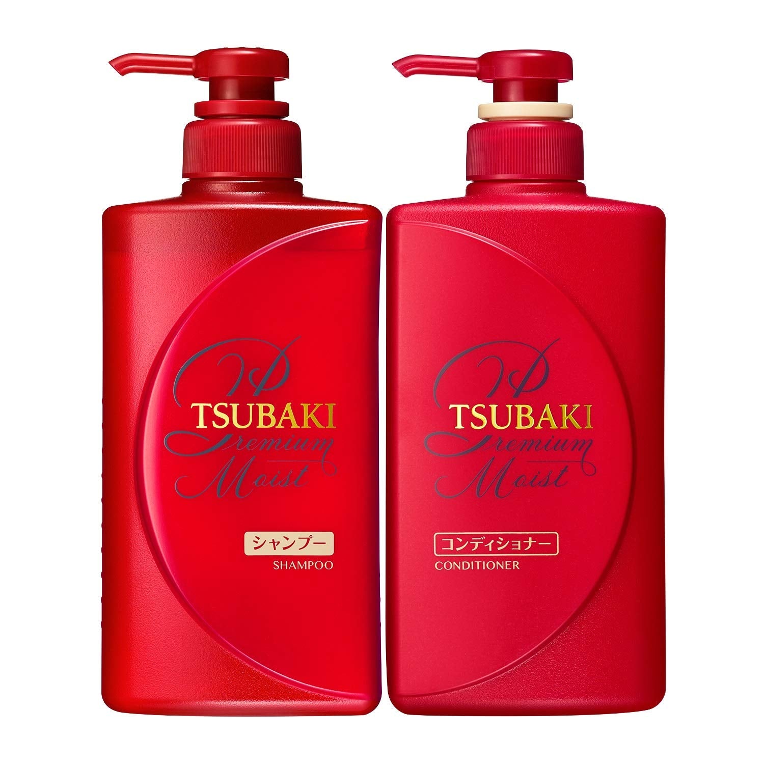 Tsubaki Premium Hair Care Kit- Moist 490Ml Shampoo +490 Ml Conditioner Health & Beauty > Personal Care > Hair Care Shiseido   