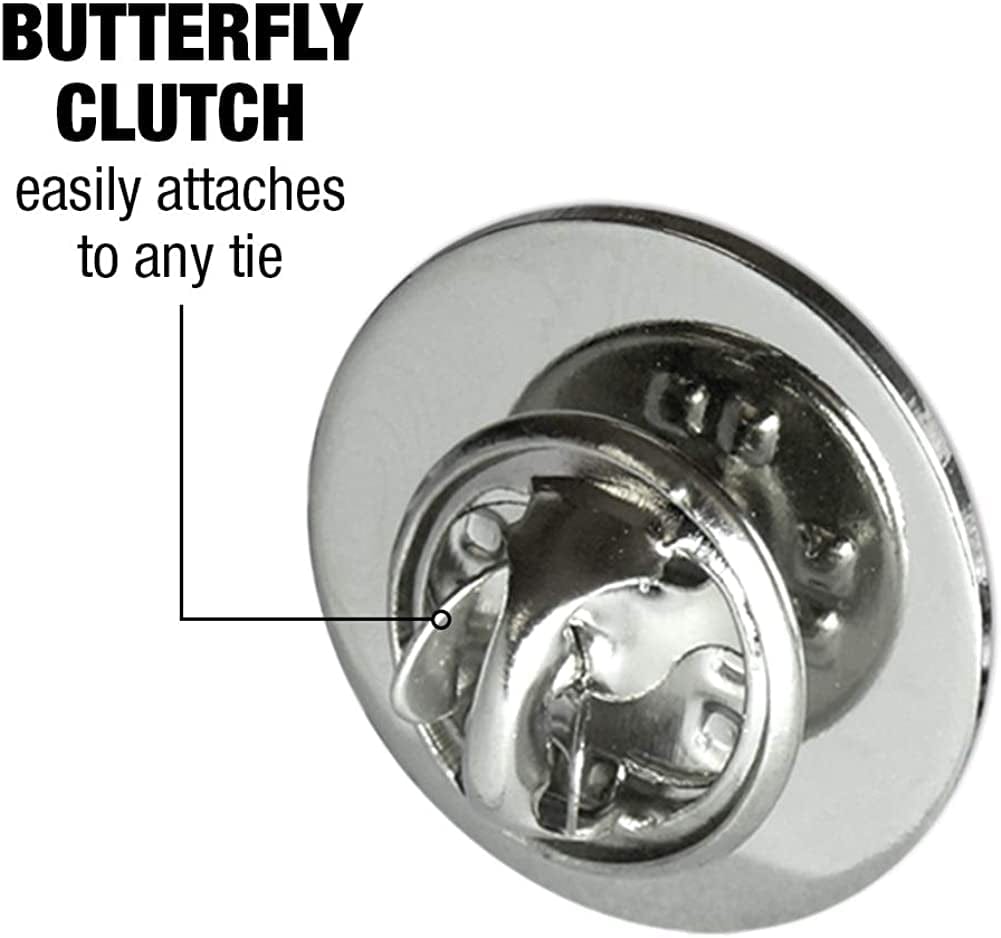Bee on Honeycomb Metal 0.75" Lapel Hat Pin Tie Tack Pinback
