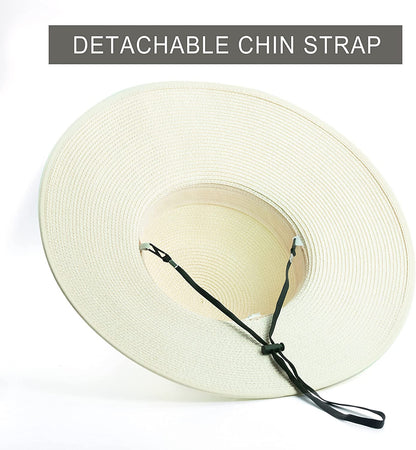 Koreshion Women Summer Wide Brim Straw Hat Beach Foldable Sun Hats Floppy Roll up Cap Uv UPF 50+ Caps Apparel & Accessories > Clothing Accessories > Hats Koreshion   