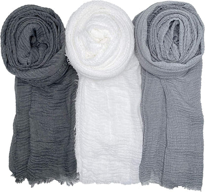 WANBAO 6 Pcs Scarf Shawl Women Wrap Shawls Stylish Scarf Series, Multicolor Apparel & Accessories > Clothing Accessories > Scarves & Shawls WANBAO   