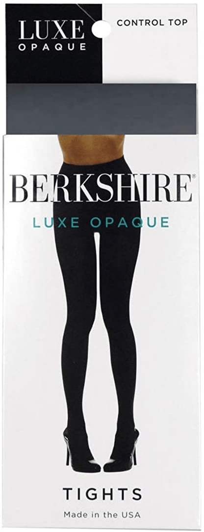 Berkshire Women'S Luxe Opaque Control Top Tights Apparel & Accessories > Clothing > Underwear & Socks > Shapewear Berkshire Women's Hosiery Dark Grey Medium 
