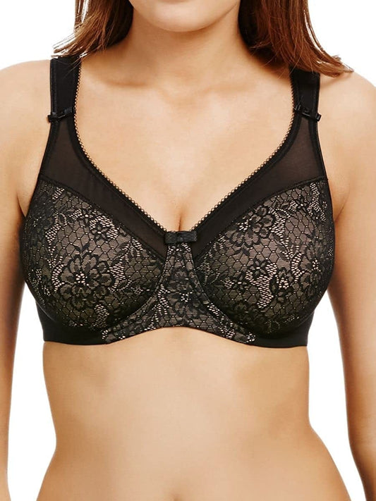 Berlei Women'S Beauty Everyday Minimizer Bra Black (Black) / 40D