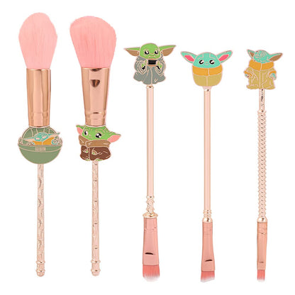 Wand Potter Makeup Brushes with Gift Bag for Makeup 5Pcs Magic Eye Shadow Eyeliner Blending Pencil Lip Brush Beauty Tools Health & Beauty > Personal Care > Cosmetics > Cosmetic Tools > Makeup Tools HORIK Pink4  