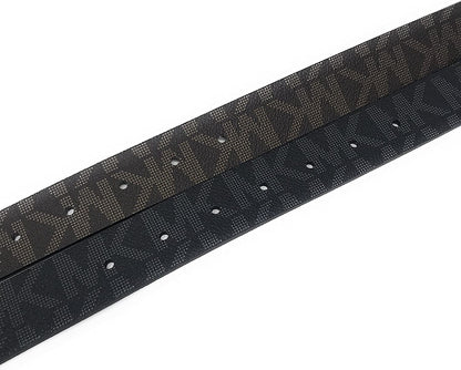 Michael Kors Women'S 30Mm Brown to Black Reversible MK Logo Monogram Synthetic Leather Belt Apparel & Accessories > Clothing Accessories > Belts Michael Kors   