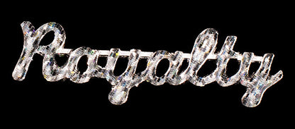 Prom Sash Set, 2 Sashes and 2 Glitter Royalty Pins Apparel & Accessories > Clothing Accessories > Sashes Anderson's   