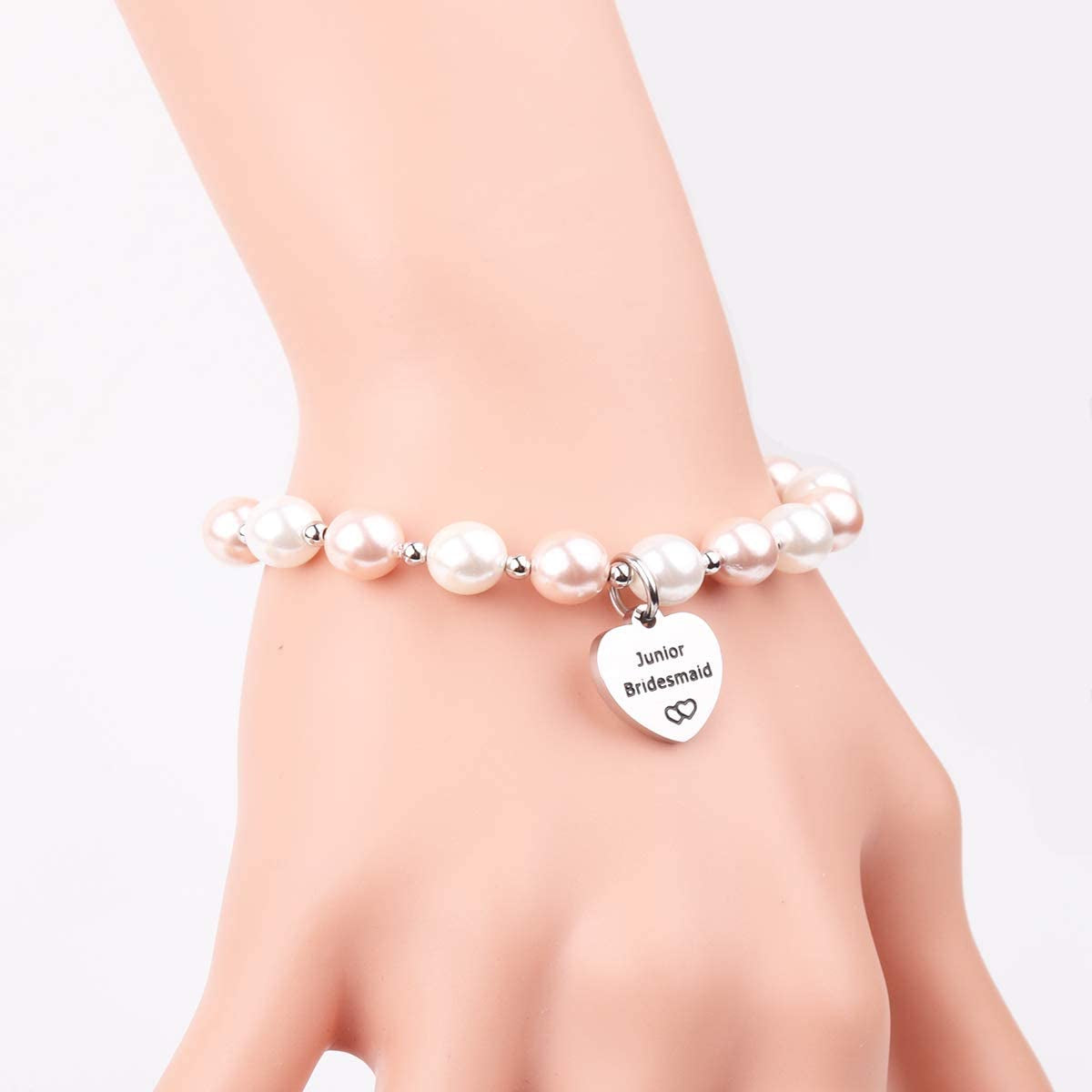 Junior Bridesmaid Bracelet Wedding Party Gifts Bridesmaid Bracelet Maid of Honot Bracelet Matron of Honor Jewerly Bridal Party Gift Bridesmaid Gift Apparel & Accessories > Jewelry > Bracelets AZFEIYA   