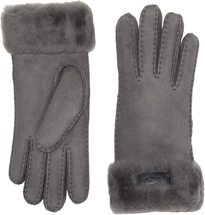 UGG Womens Turn Cuff Glove Apparel & Accessories > Clothing Accessories > Gloves & Mittens UGG Metal Medium 