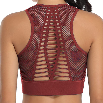 BHRIWRPY Soft Padded Sport Bras for Women - Everyday Cute Supportive for Yoga Running Workout Exercise Pack of 3