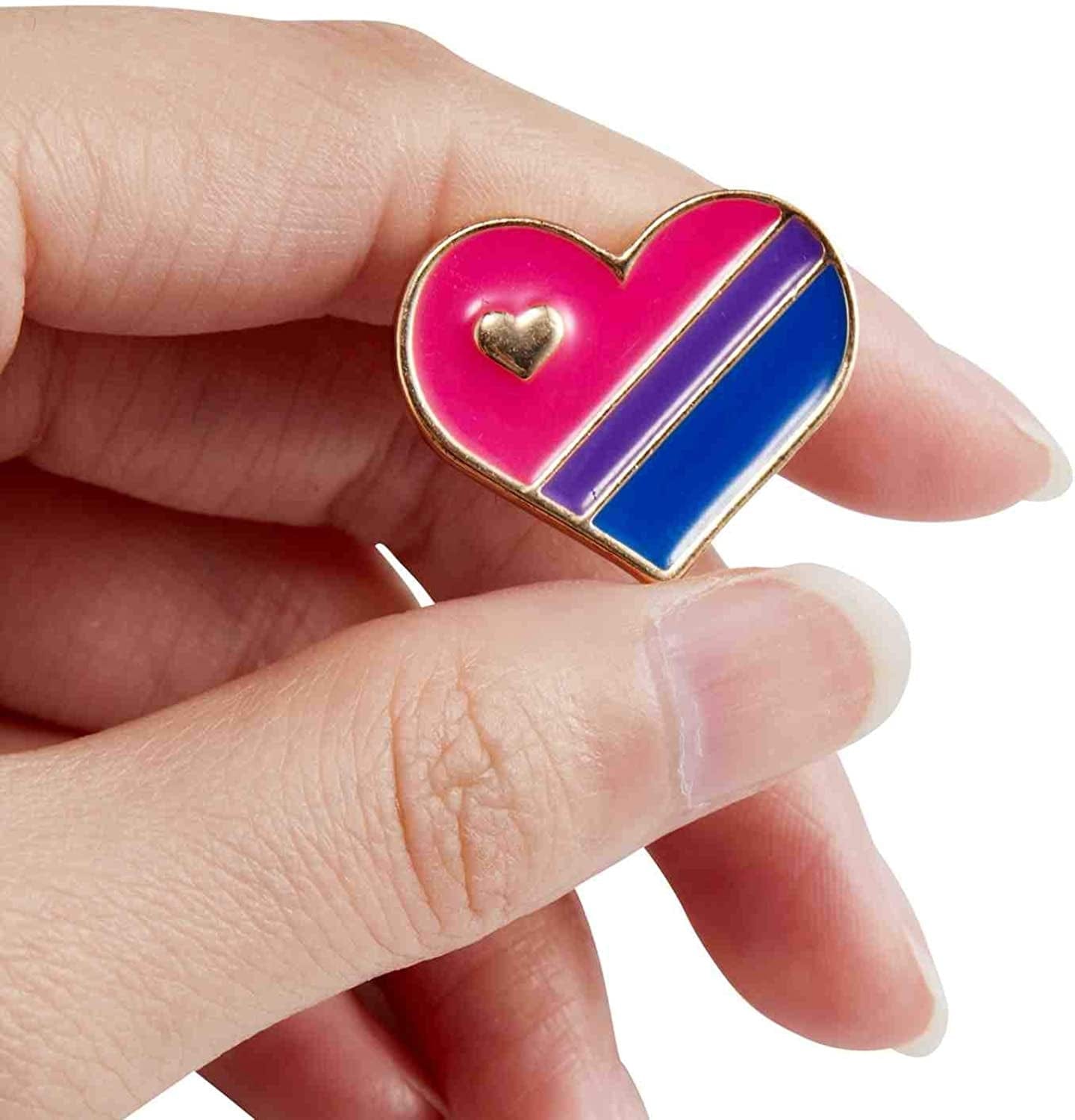 Bisexual Pride Pin (Enamel Lapel Pin)