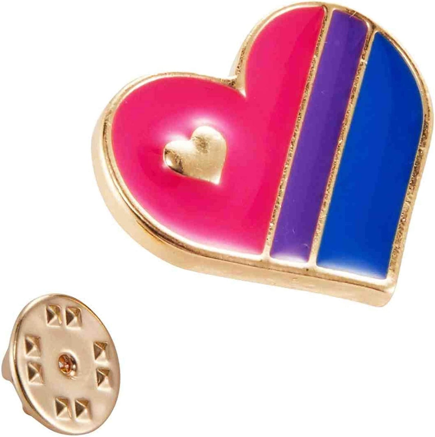 Bisexual Pride Pin (Enamel Lapel Pin)