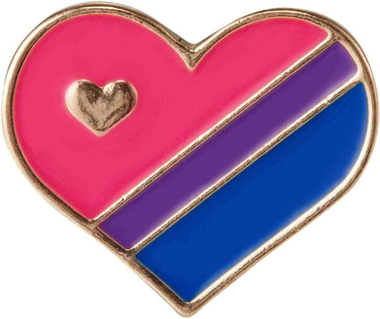 Bisexual Pride Pin (Enamel Lapel Pin)