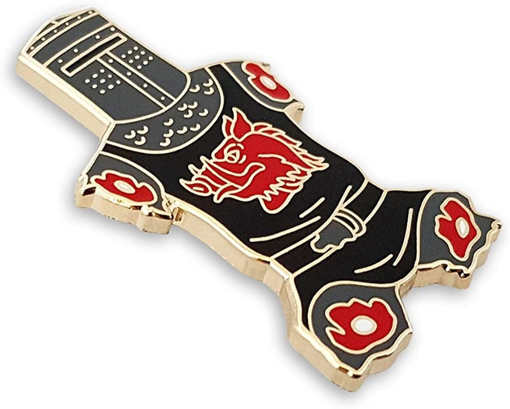 Black Knight "Just a Flesh Wound" Enamel Lapel Pin