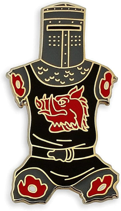 Black Knight "Just a Flesh Wound" Enamel Lapel Pin