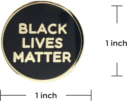 Black Lives Matter Lapel Pin - Africa Women Girl Brooch for T-Shirt Hat Jacket Hoodie