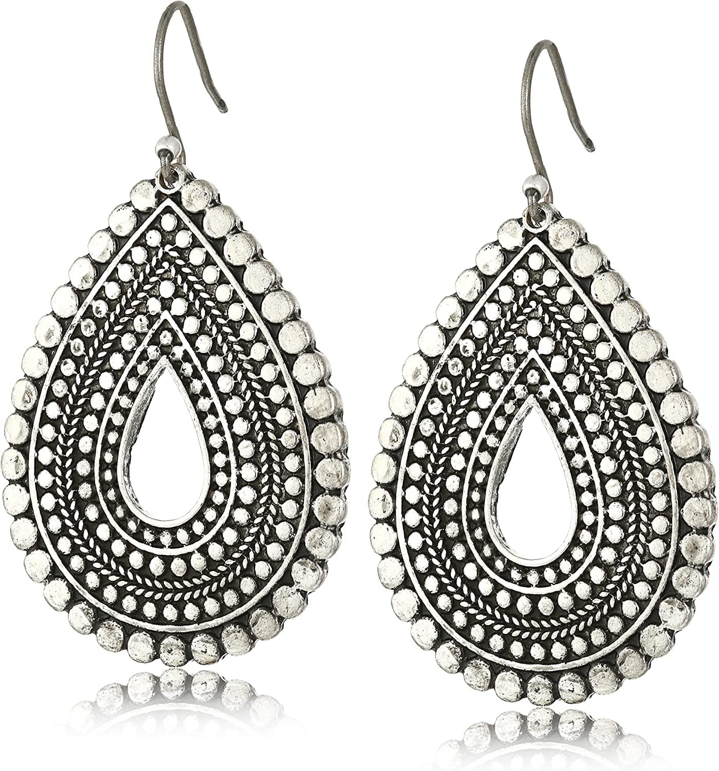 "Blue Moon" Trial Tear Drop Earrings