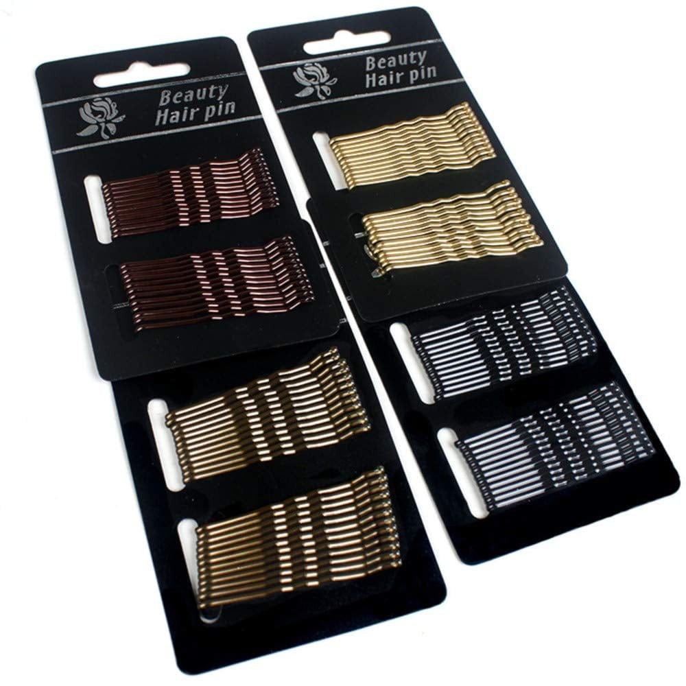 Bobby Pins Set of 96 - Hair Care High-Grade Clip, Multicolors Hairpin, Safe Rounded Tips, Peel-Resistant Double Coating, Ultra Durable Premium Bobbie Pins Set Health & Beauty > Personal Care > Hair Care Onwon   