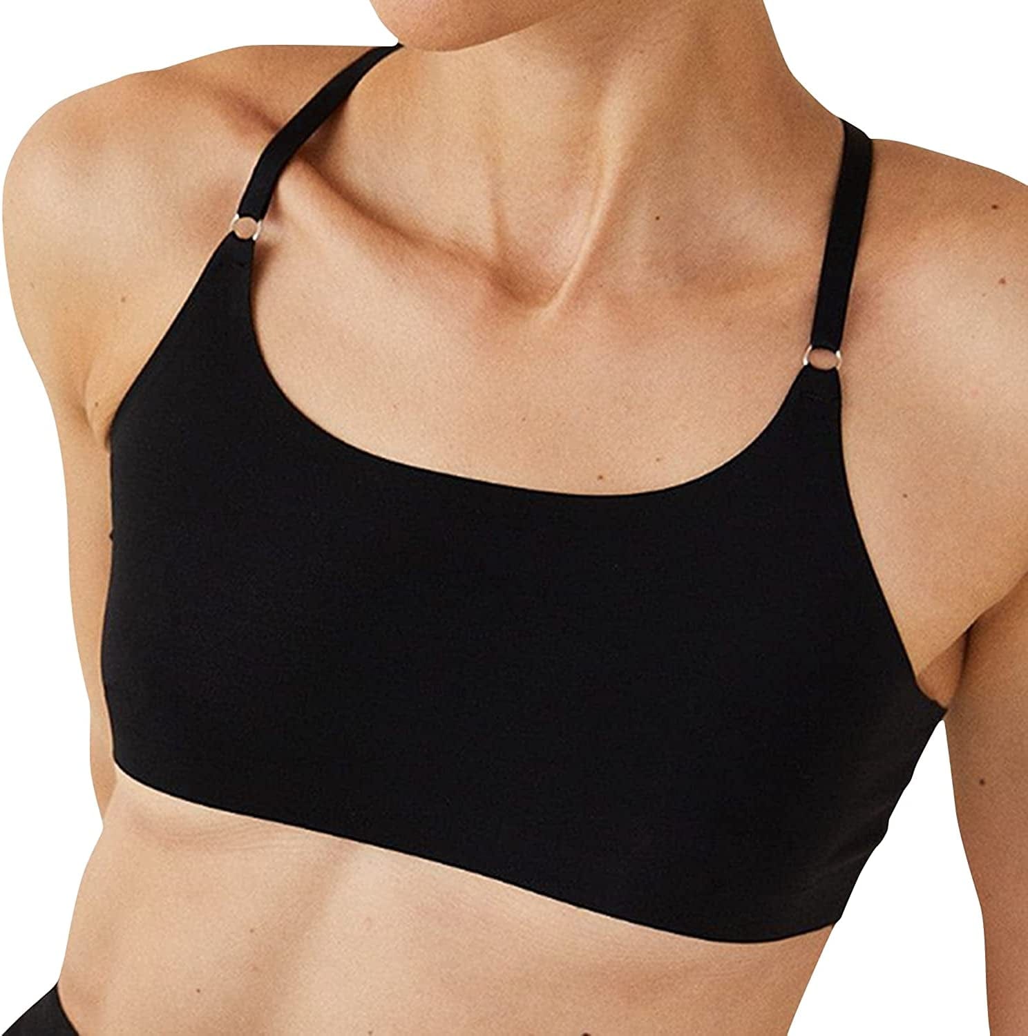 Body by Stems Seamless Bralette - Wireless Bras Black / Medium