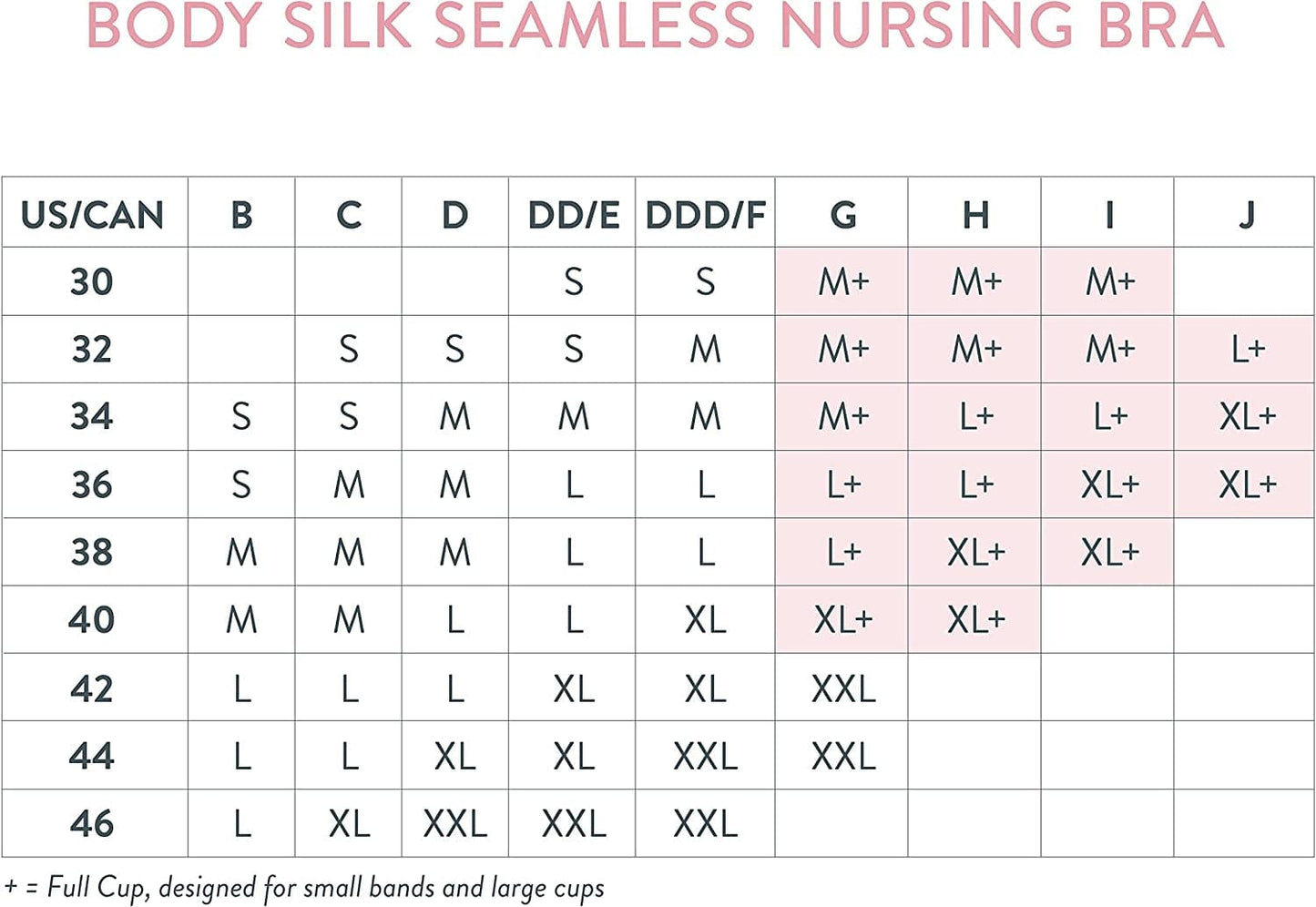 Body Silk Seamless Wireless Maternity & Nursing Bra | A, B, C, D, DD/E, DDD/F Cup