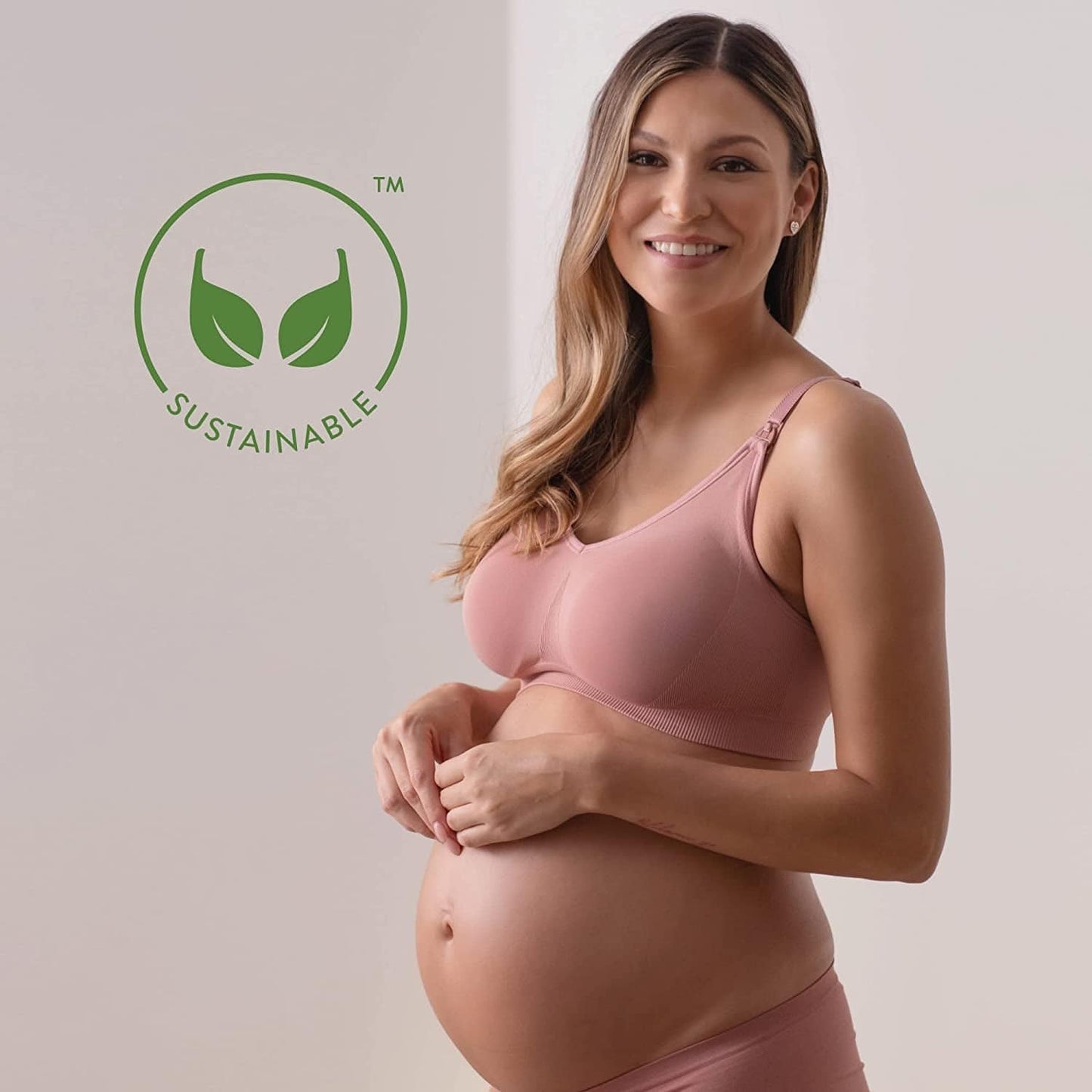 Body Silk Seamless Wireless Maternity & Nursing Bra | A, B, C, D, DD/E, DDD/F Cup