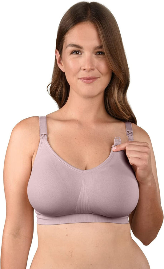Body Silk Seamless Wireless Maternity & Nursing Bra | A, B, C, D, DD/E, DDD/F Cup