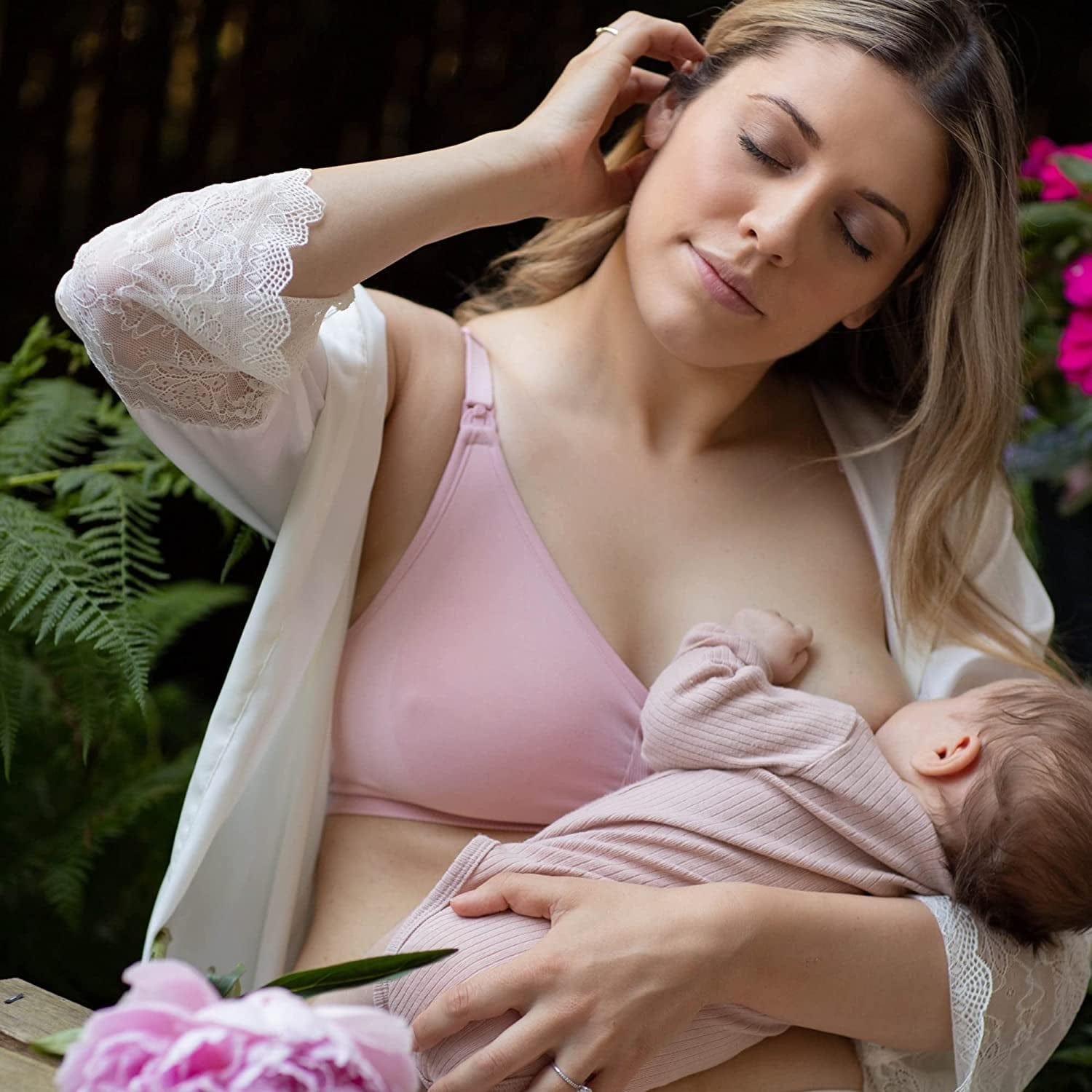 Body Silk Seamless Wireless Maternity & Nursing Bra | A, B, C, D, DD/E, DDD/F Cup