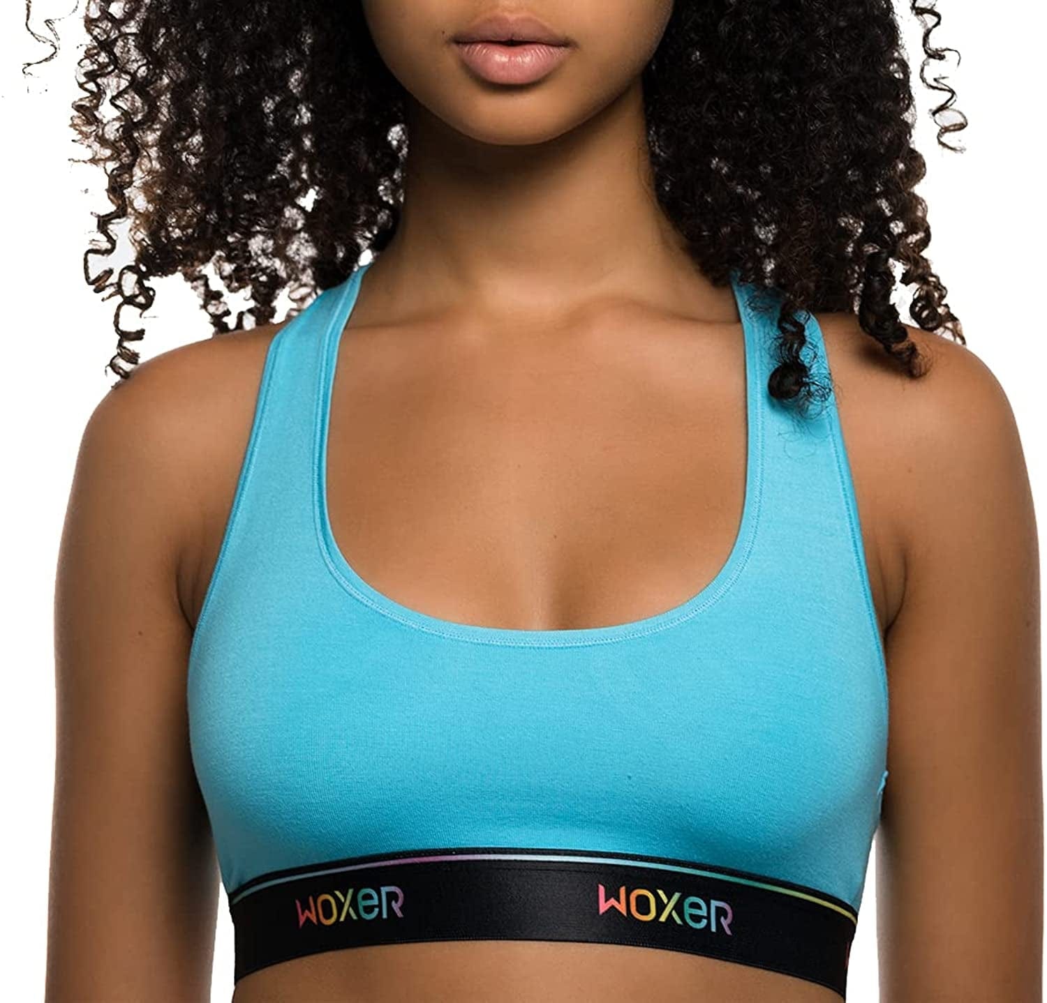 Boss Bralettes for Women - Wireless, Seamless, Comfortable Support Bra Pride Hue / Medium