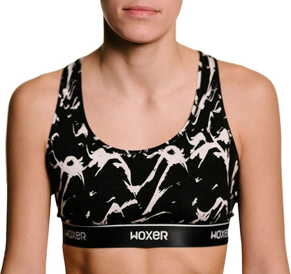 Boss Bralettes for Women - Wireless, Seamless, Comfortable Support Bra After Dark / Small