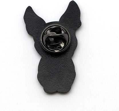Boston Terrier Enamel Pin Metal Black Dog Brooch Gifts for Dog Lovers Boston Terrier Lapel Pin Jewelry Boston Terrier