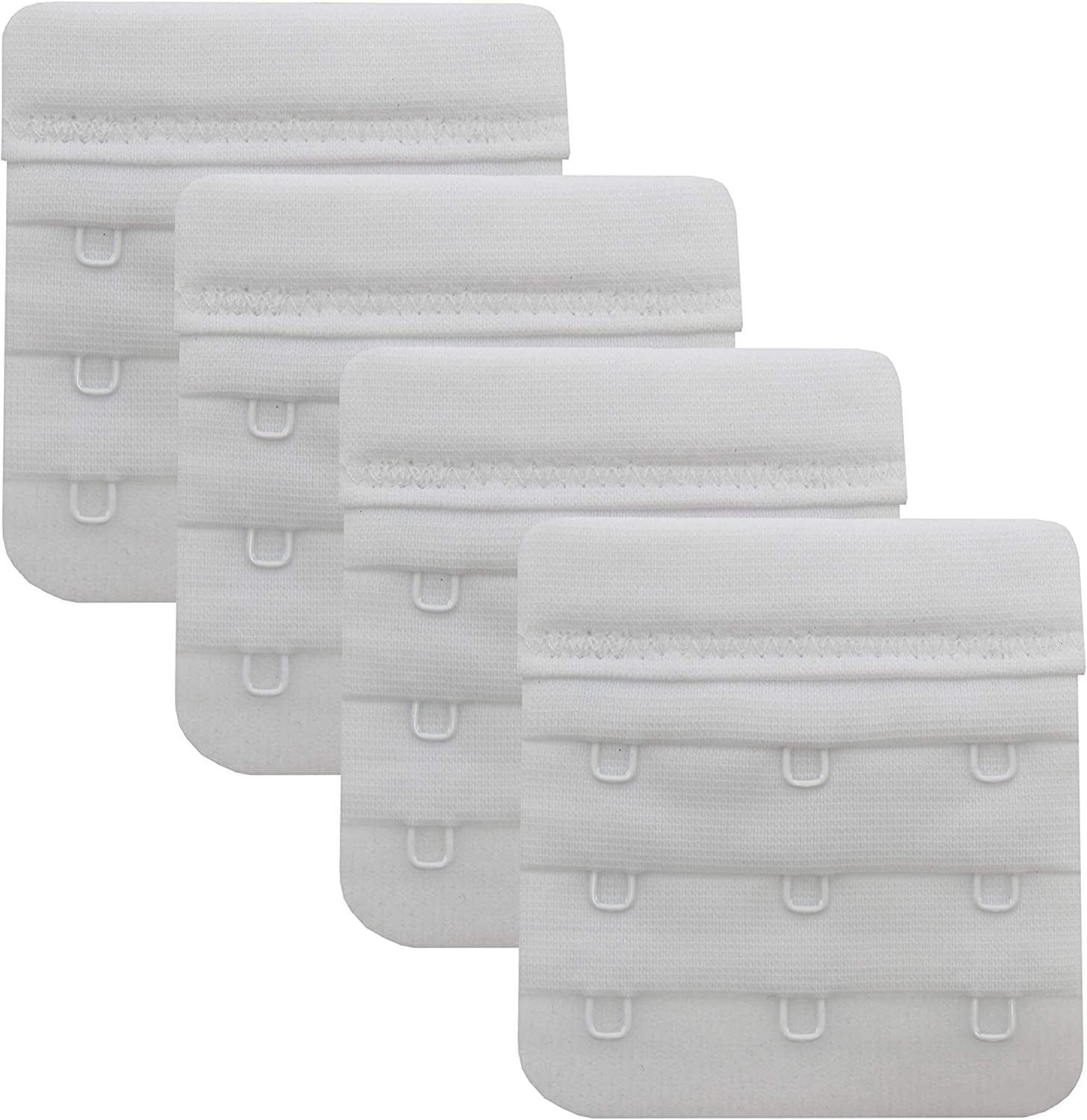 Bra Extender 2 Hook/3 Hook/4 Hook/5 Hook, Soft and Comfortable Bra Extension Bra Extender 3 Hooks-white