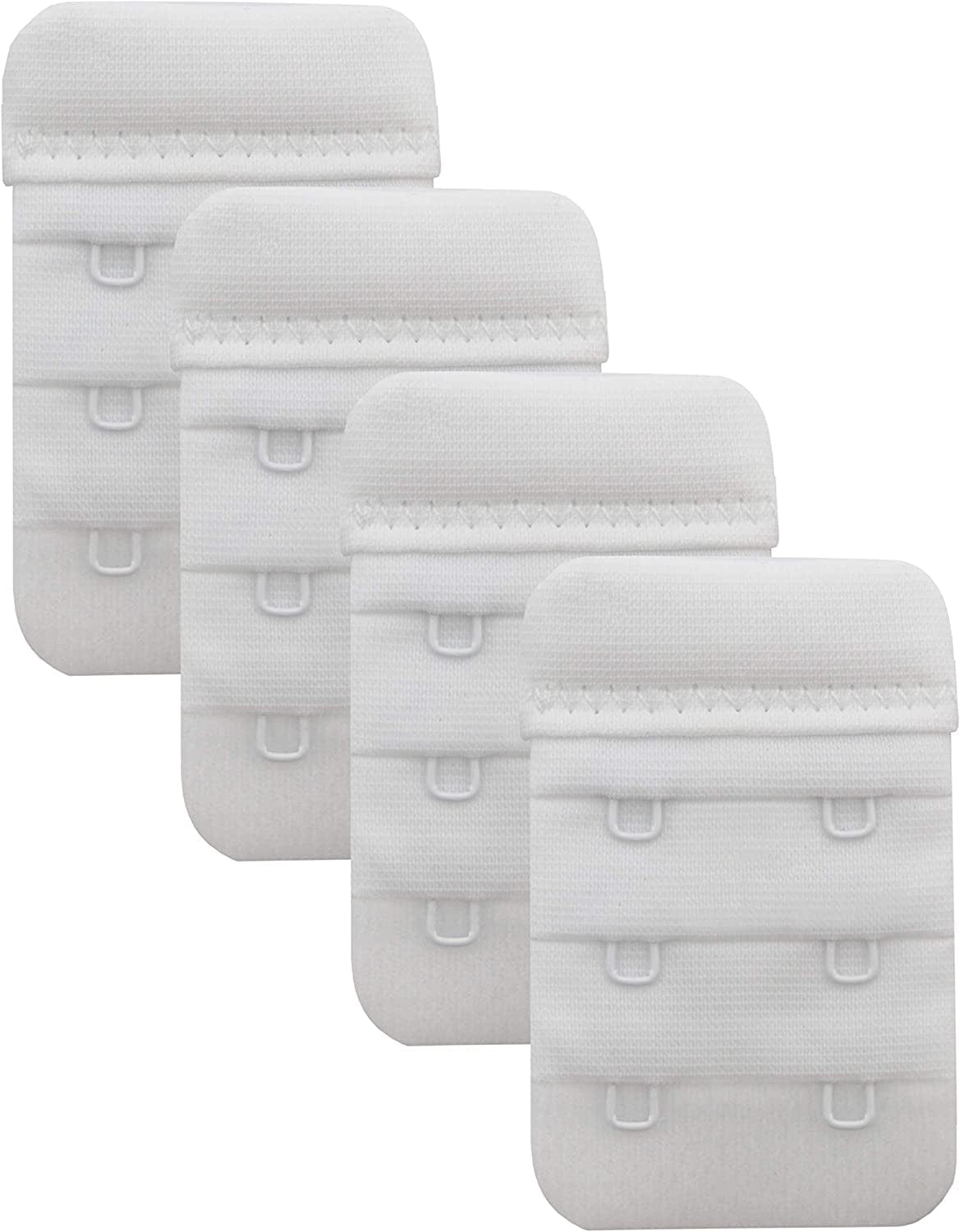 Bra Extender 2 Hook/3 Hook/4 Hook/5 Hook, Soft and Comfortable Bra Extension Bra Extender 2 Hooks-white