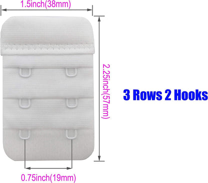 Bra Extender 2 Hook/3 Hook/4 Hook/5 Hook, Soft and Comfortable Bra Extension