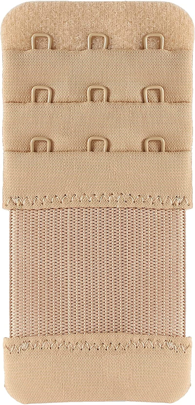 Bra Extender 3 Hook Elastic Stretchy Bra Band Extension 3Pcs-Pack