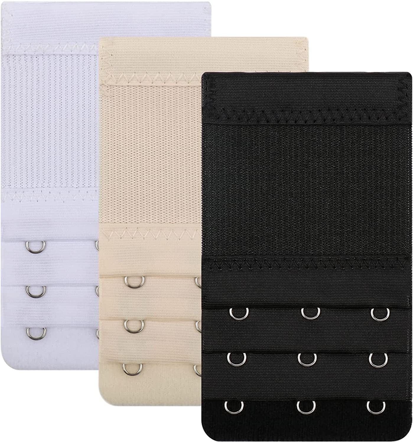 Bra Extenders 2 Hook / 3 Hook / 4 Hook, Soft and Comfortable Strap Bra Extender Bra Extenders 3 Hook
