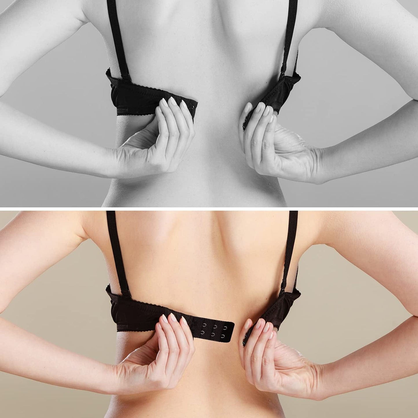 Bra Extenders 2 Hook / 3 Hook / 4 Hook, Soft and Comfortable Strap Bra Extender