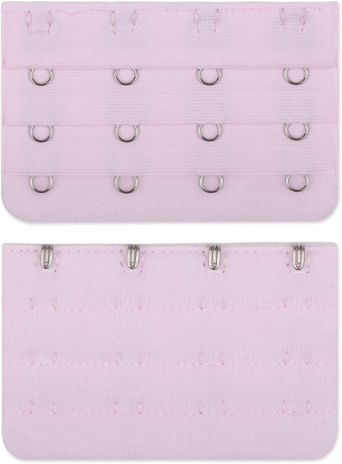 Bra Extenders 2 Hook / 3 Hook / 4 Hook, Soft and Comfortable Strap Bra Extender