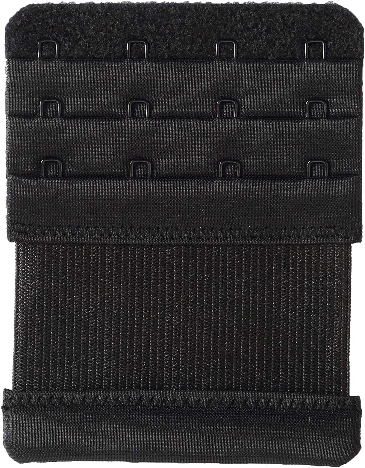 Bra Extenders 4 Hook Elastic Stretchy Bra Extensions Strap Comfortable 3Pcs-Pack