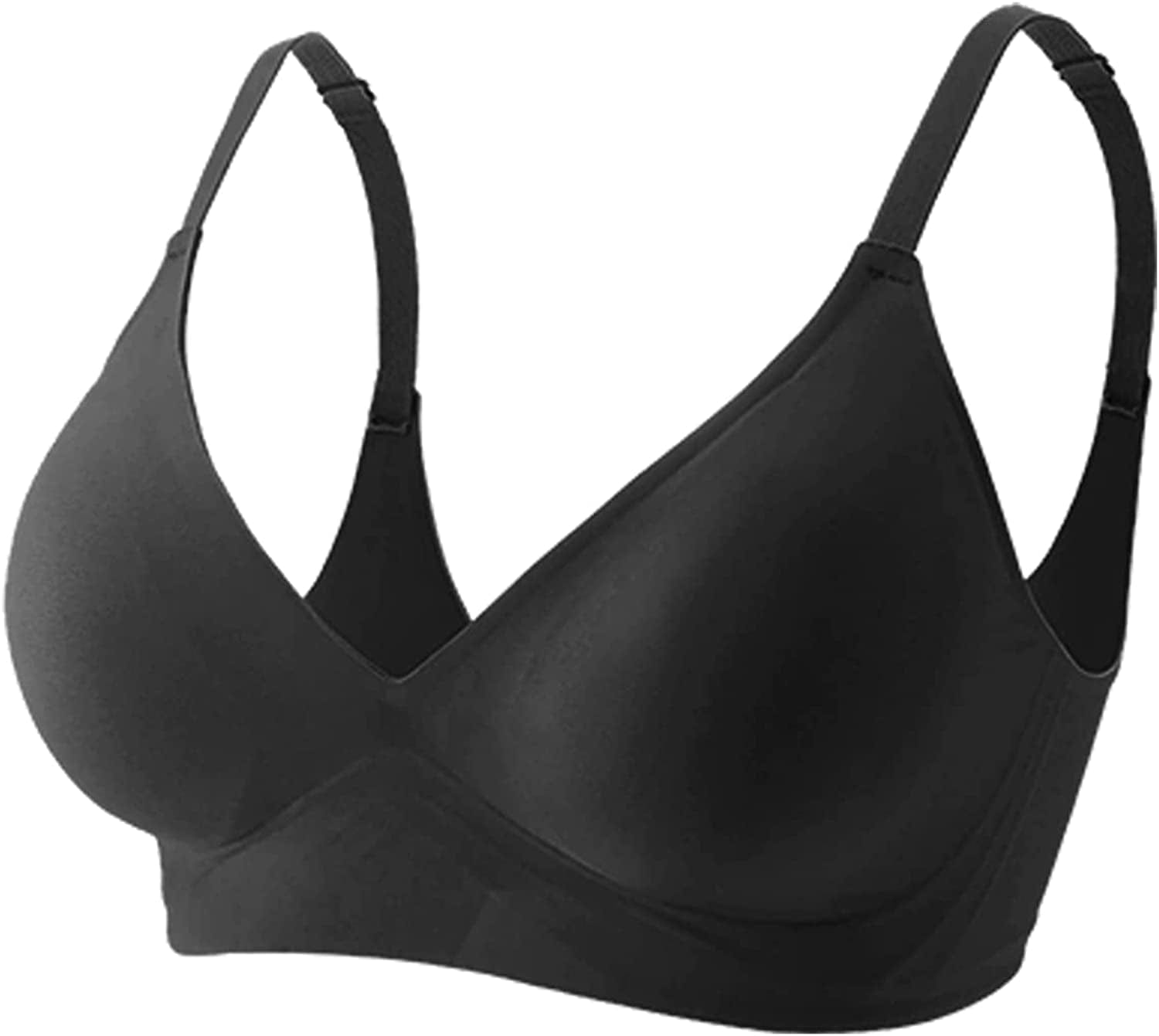 Bralettes for Women with Support, T-Shirt Wireless Seamless Bras for Women No Underwire