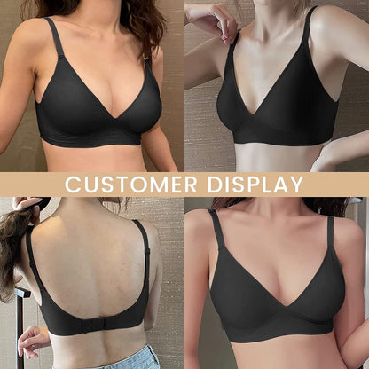 Bralettes for Women with Support, T-Shirt Wireless Seamless Bras for Women No Underwire