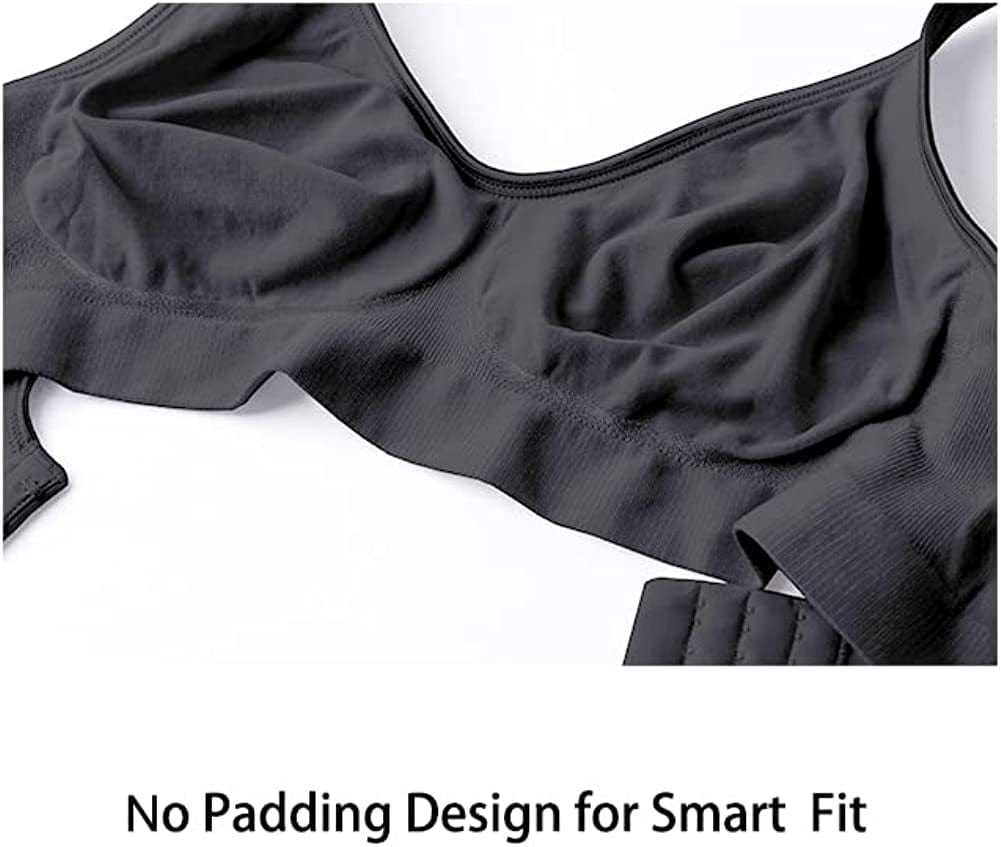 Bras for Women No Underwire Wirefree Bras with Smart Sizes Comfortable Wireless Bras No Padding