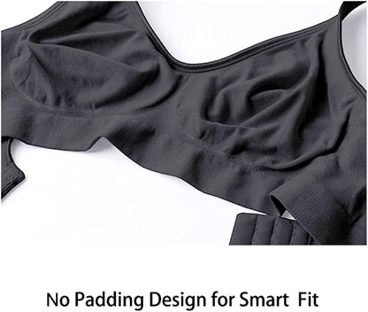 Bras for Women No Underwire Wirefree Bras with Smart Sizes Comfortable Wireless Bras No Padding