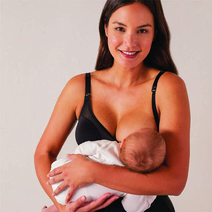 BRAVADO! DESIGNS Body Silk Seamless Sheer Wireless Maternity & Nursing Bra | B, C, D, DD/E, DDD/F Cup
