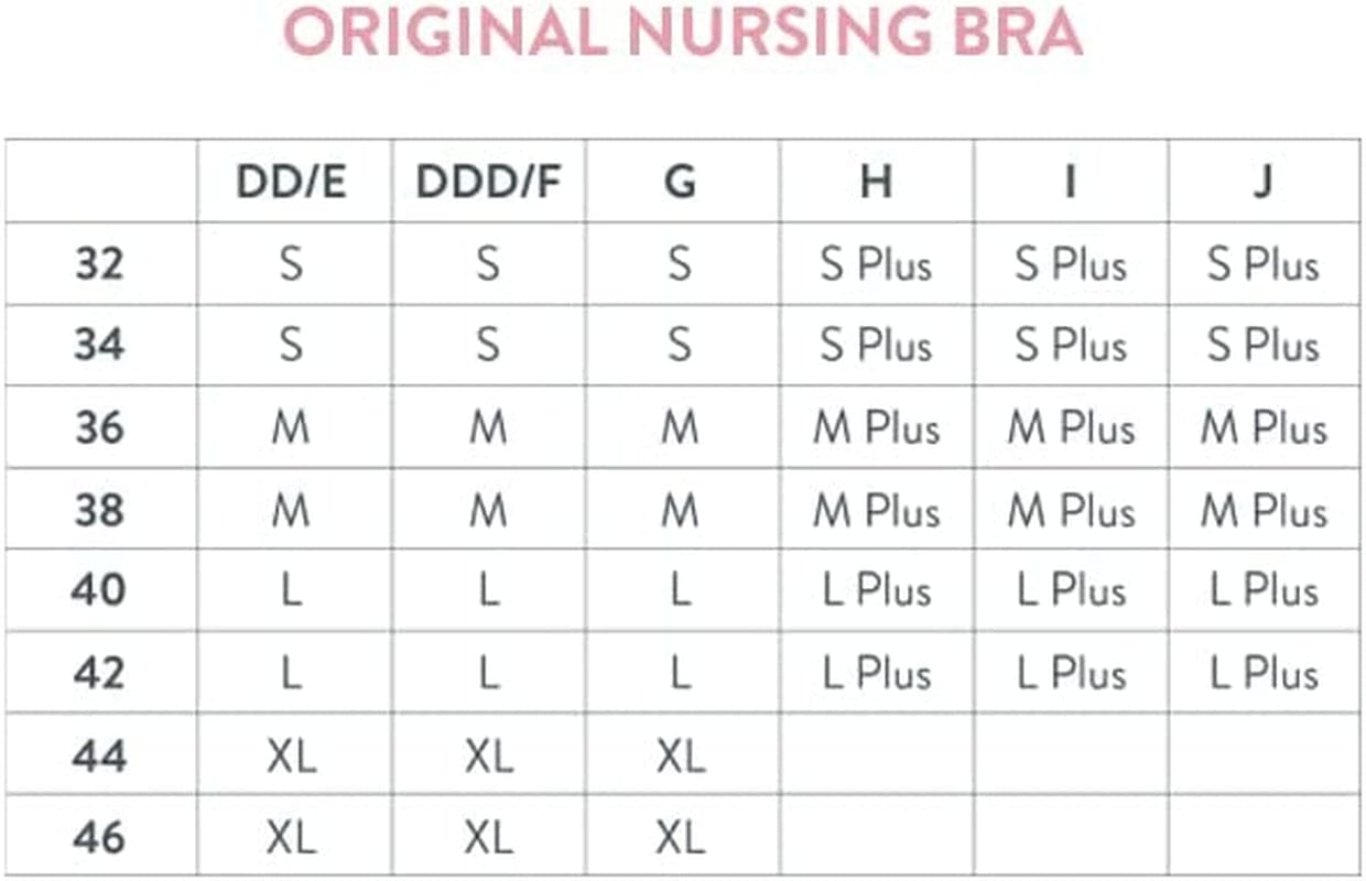 BRAVADO! DESIGNS Original Nursing Maternity Bra Sustainable Regular Full Extended B, C, D, DD/E, DDD/F, G H, I, J Cups