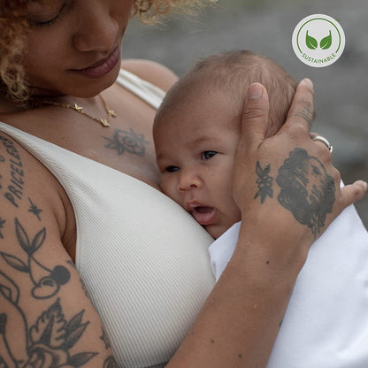 BRAVADO! DESIGNS Sustainable Maternity & Nursing Bra | Restore | Recycled Nylon | Seamless & Wireless | B-DDD/F Cup