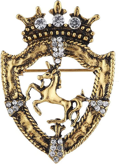 Brooches Pin for Men Shirts Collar Chain Brooch Pin Lapel Stick AStyle3
