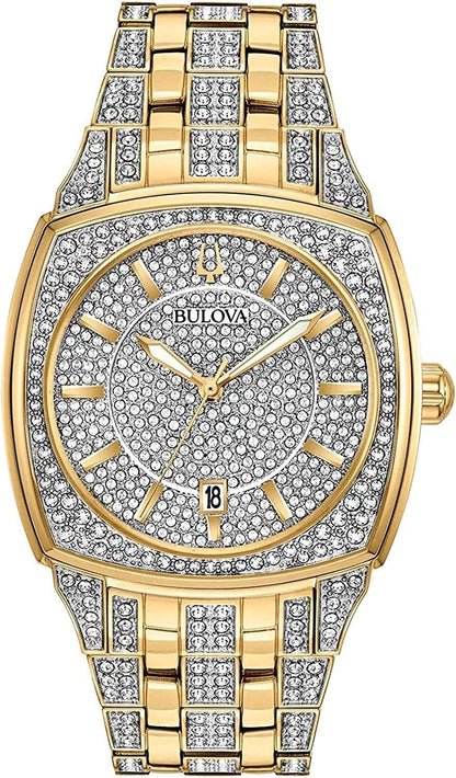 Bulova Men'S Watch Gold Tone