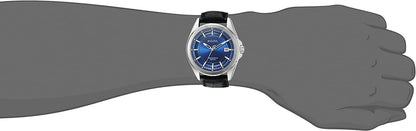 Bulova Mens Precisionist Leather Strap Watch