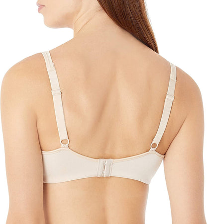 by Bali Women'S Plunge into Comfort Keyhole Minimizer Bra,Champagne,38Ddd