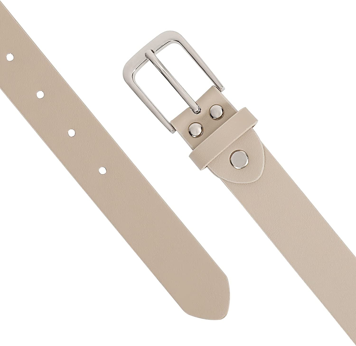 Women Casual Leather Belt for Jeans Pants, Fashion Ladies Girls Waist Dress Belt Apparel & Accessories > Clothing Accessories > Belts WHIPPY   