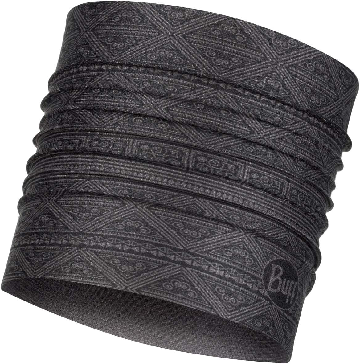 BUFF Multifunctional Neckwear Coolnet UV Half Lightweight Headband Apparel & Accessories > Clothing Accessories > Headwear BUFF Ether Graphite  